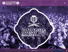 Tablet Screenshot of campusindustrymusic.com